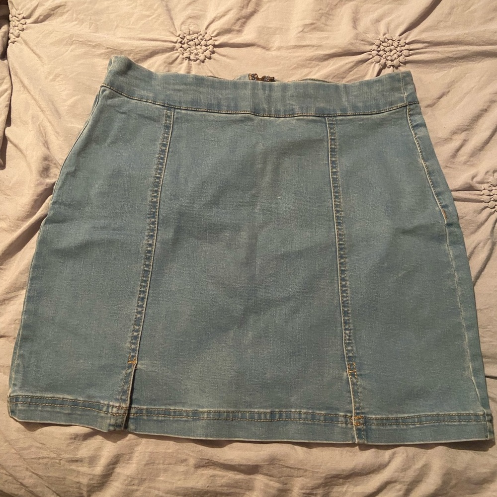 Blue Denim skirt